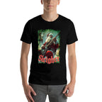 Santa Claus Guitar Sleigher, Funny Rock Music, Christmas  Breathable T-Shirt