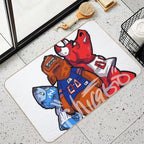 Chicago Cubs, Chicago Bears, Chicago Bulls, Chicago Sports  Slip-Resistant Bath Mat