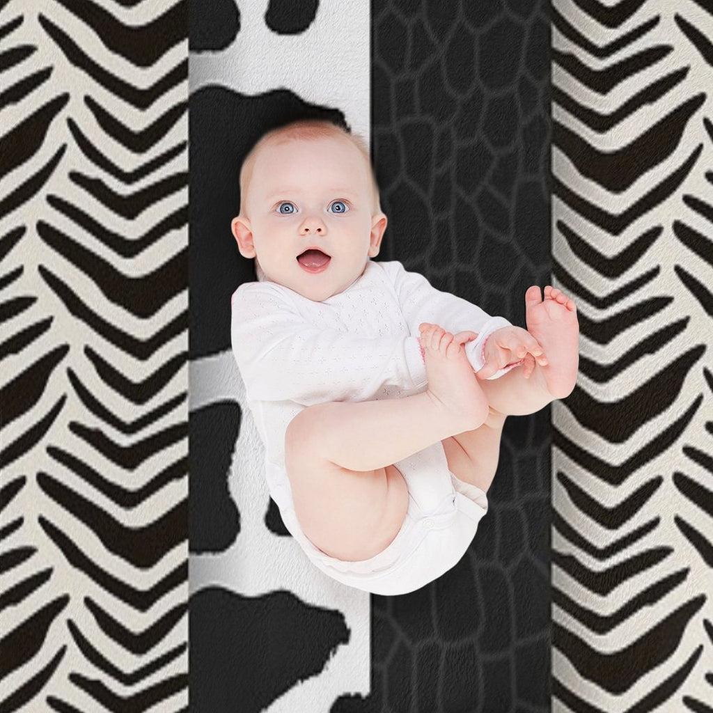 Patchwork Velvety-soft Throw Blanket