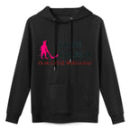 Womens Go to Church Or The Devil Will Get You Meme Graphic Pilling-Resistant Hoodie