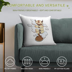 Appa with Clouds Soft Bedroom Essential Throw Pillow