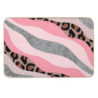 Aesthetic Pink  Dirt-Trapping Bath Mat