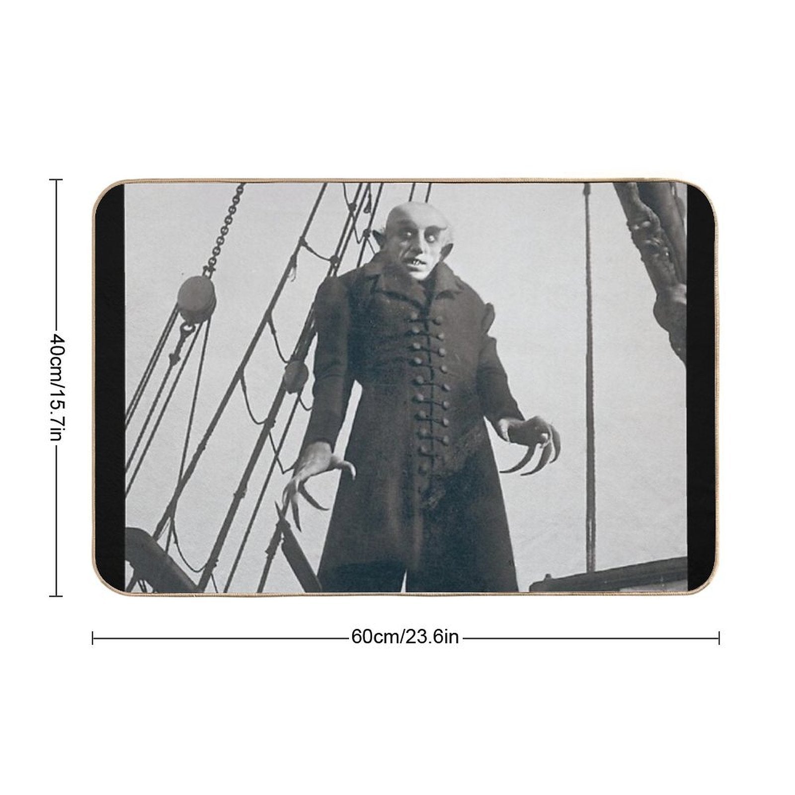 Nosferatu  Anti-Trip Bath Mat