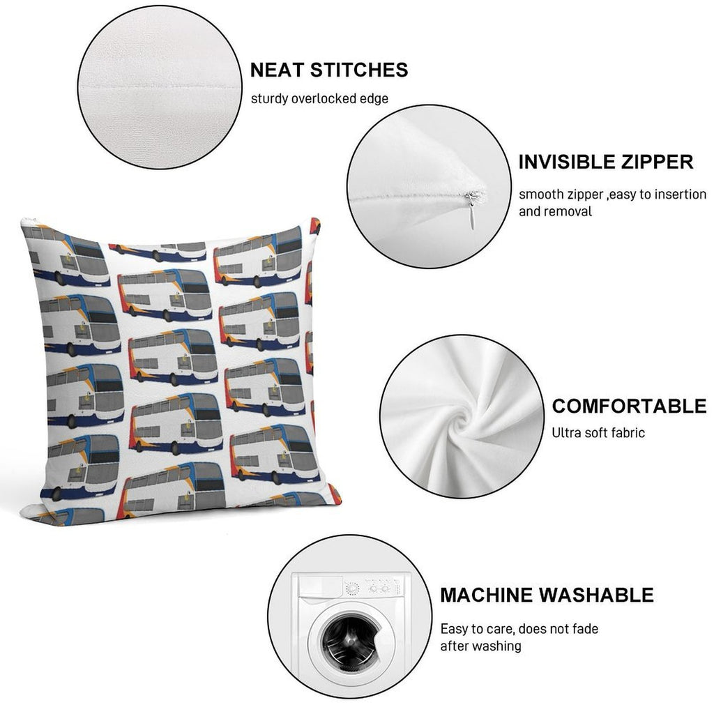 Stagecoach 'beachball' E400 Soft Shrink-Resistant Throw Pillow