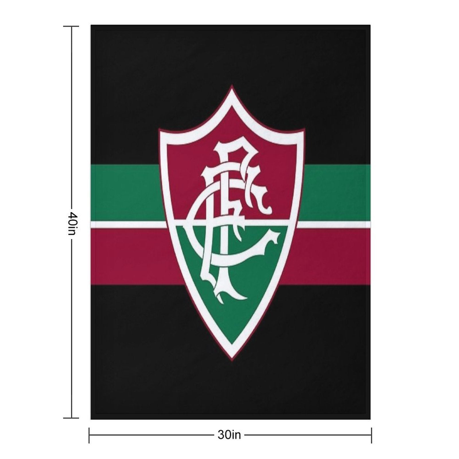 Shop Fluminense -  Shop Fluminense Online - Fluminense Club Durable Throw Blanket