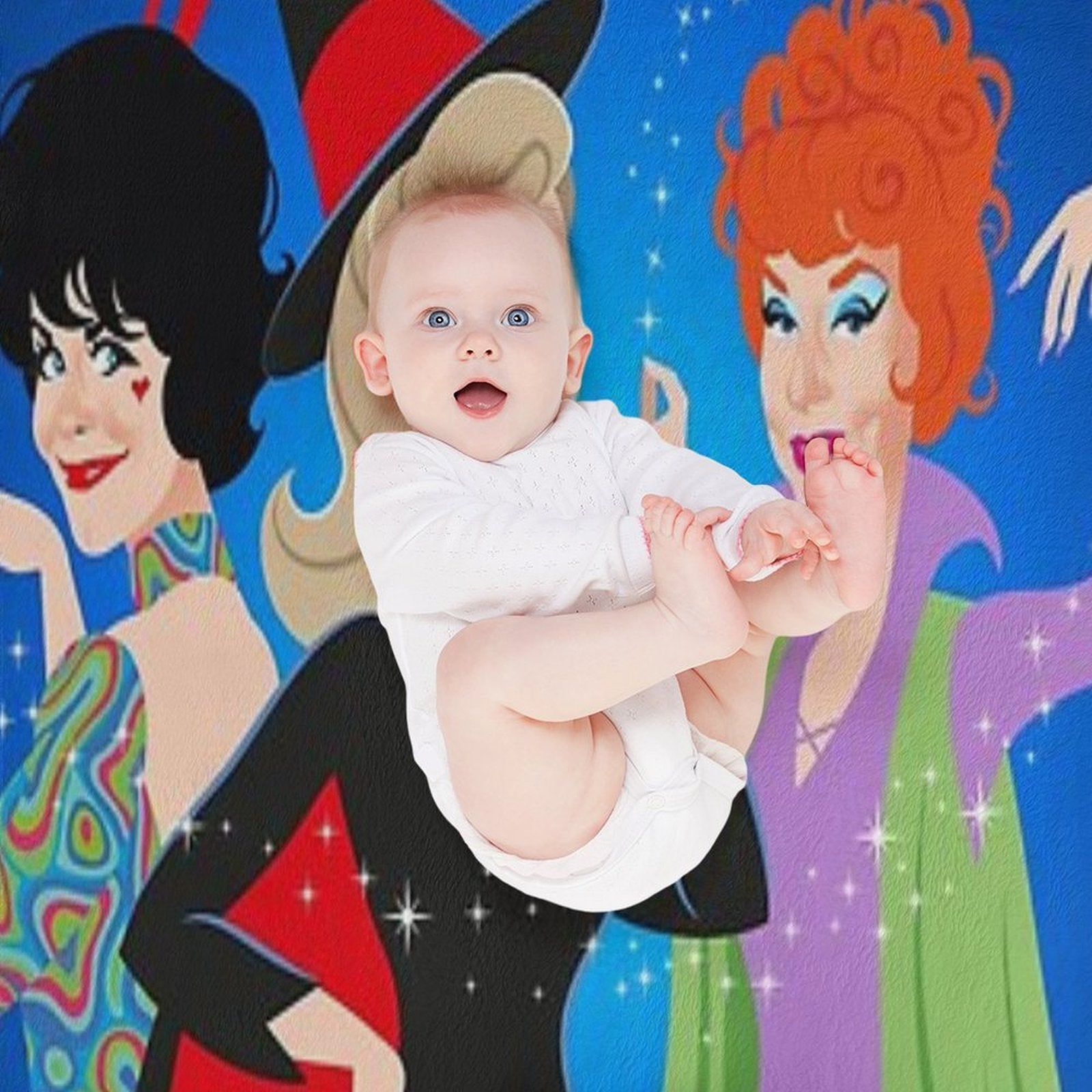 Bewitched 60 Anniversary Sustainable Throw Blanket