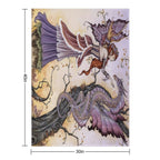 The Dragon Charmer Lightweight Throw Blanket