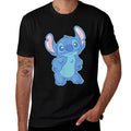 Disney Lilo  Stitch Fluffy Cute Pose Stitch  Durable T-Shirt