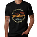 Funny Sarcastic Irony Quotes And Weird Fun Sayings Not My Circus Not My Monkeys But I Know All The Clowns  Rolled Sleeves T-Shirt