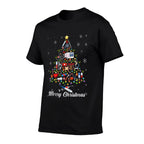 Stethoscope Christmas Tree Nurse Nursing Scrub Top Christmas  Eco-friendly Material T-Shirt