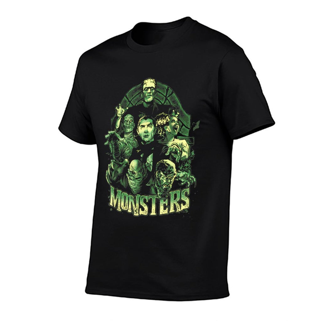 Vintage Funny Monster Mash Frankenstein Horror Movies Lovers  Soft T-Shirt