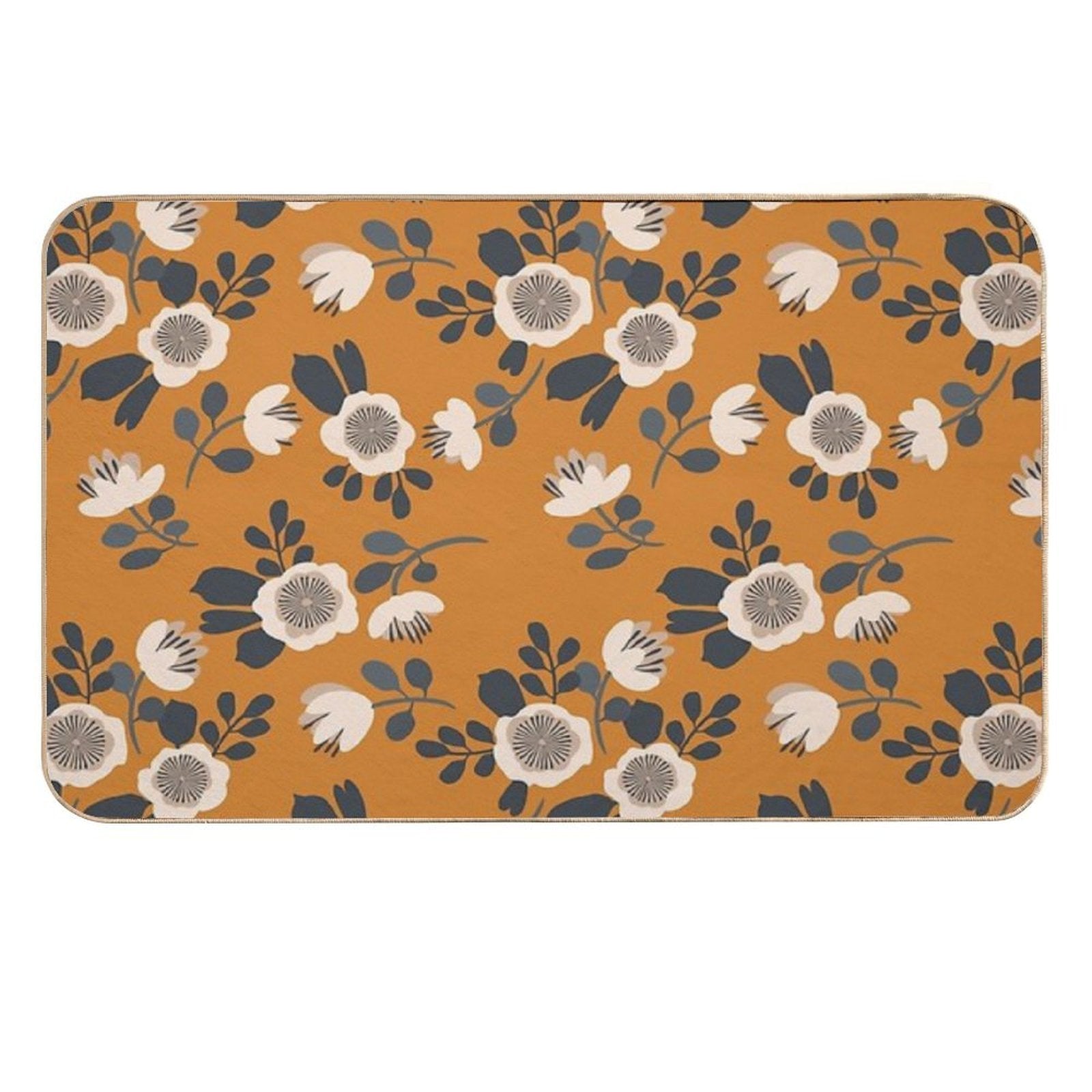 Vintage Roses  Versatile Bath Mat