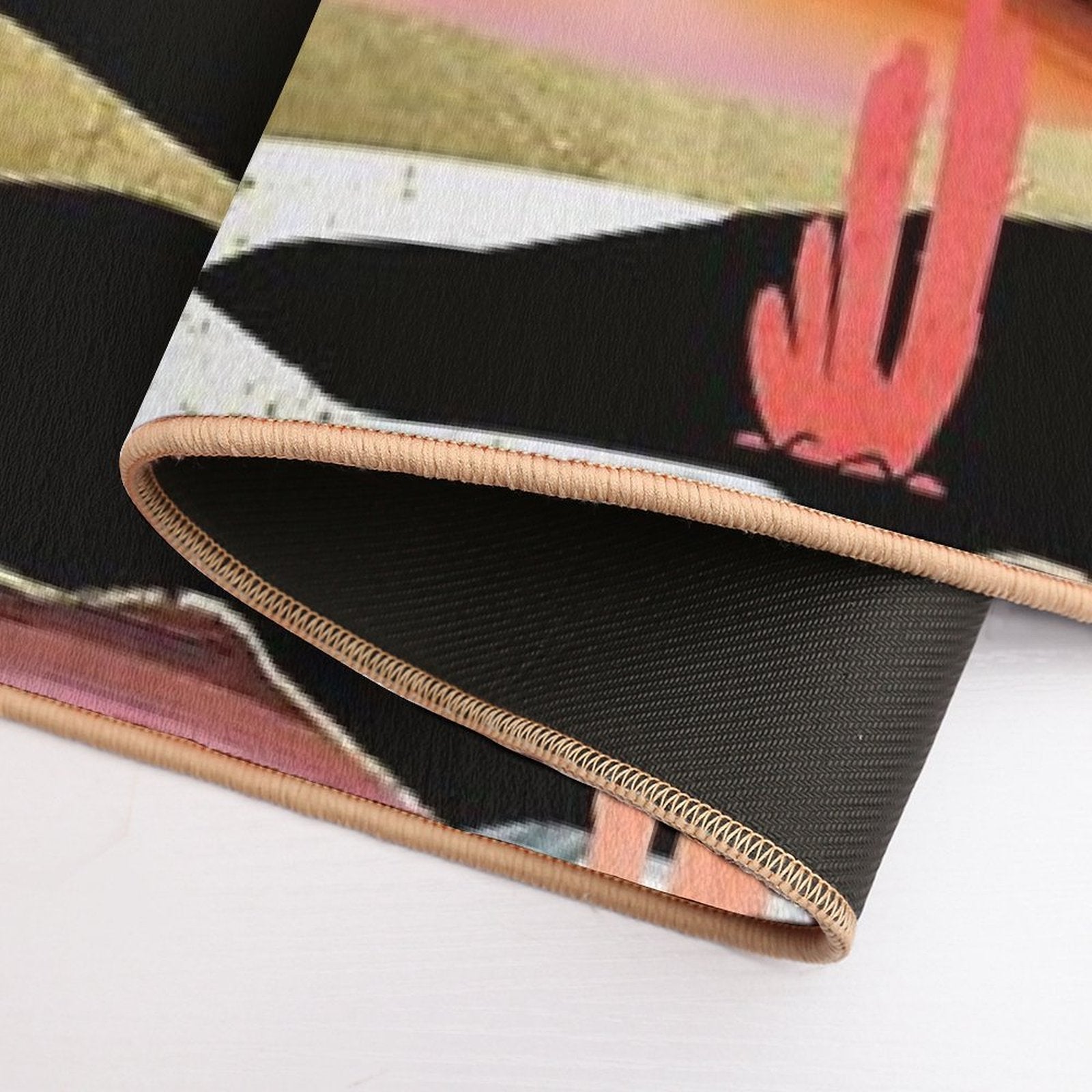 Coral Desert Lake  Multi-Purpose Bath Mat