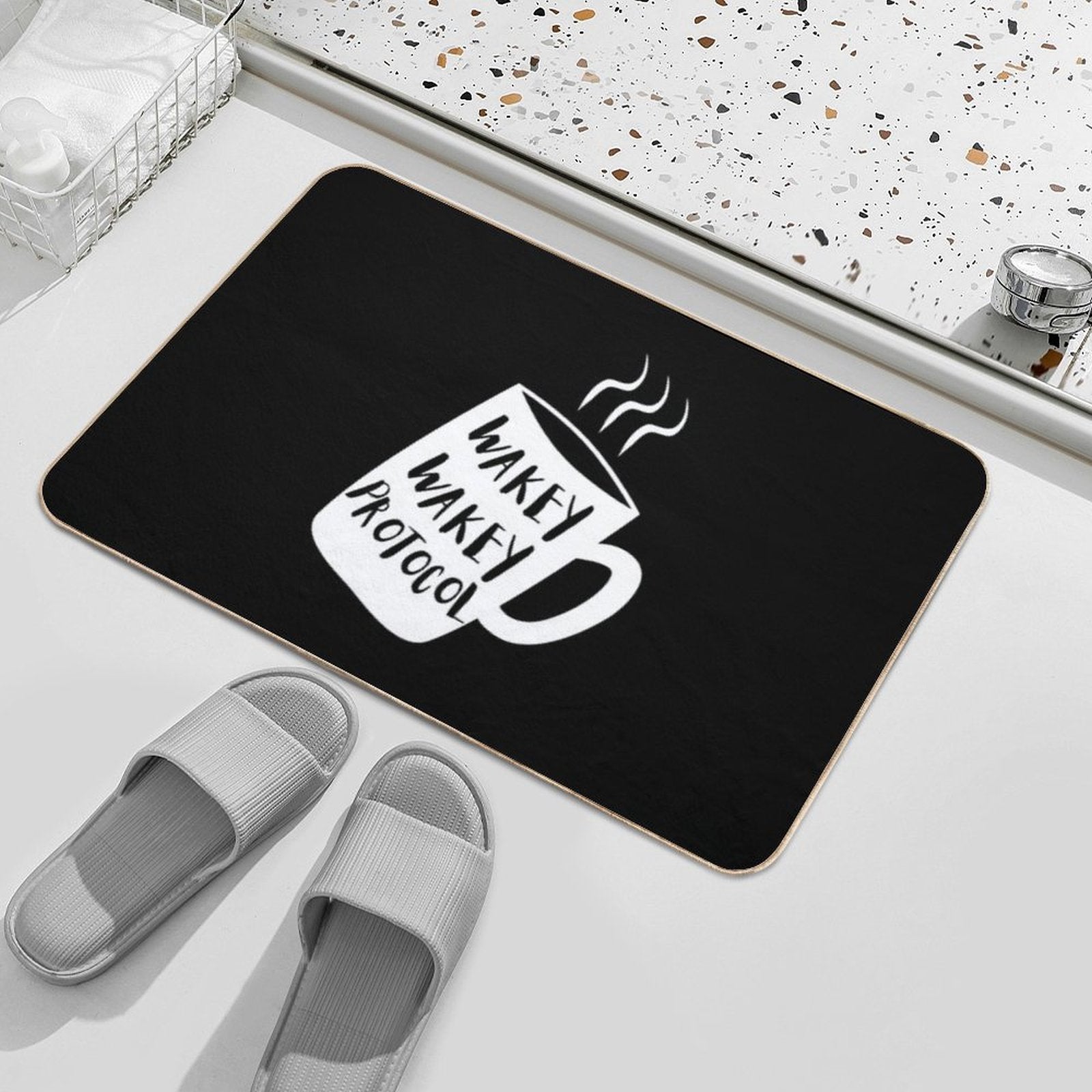 Wakey Wakey Protocole, Markiplier Space  Odorless Bath Mat