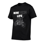 Minibike Mini Motorbike Funny Pocket Bike  Wrinkle-resistant T-Shirt