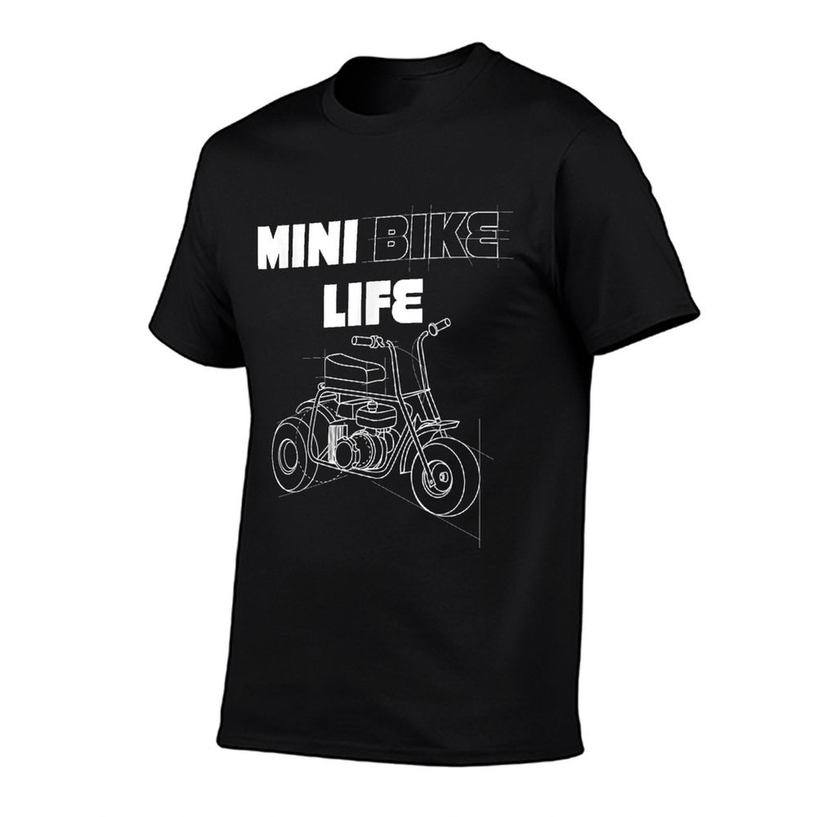 Minibike Mini Motorbike Funny Pocket Bike  Wrinkle-resistant T-Shirt