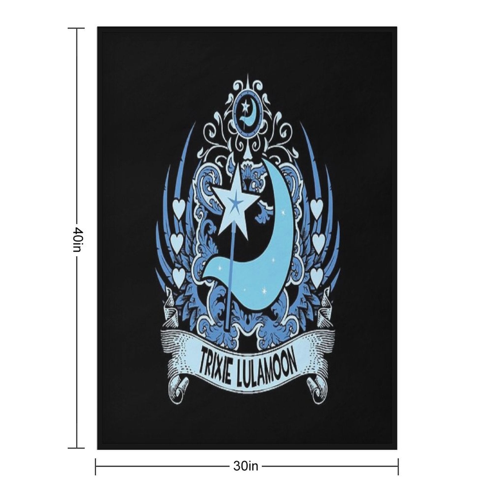 TRIXIE LULAMOON - LIMITED EDITION Anti-pilling Throw Blanket