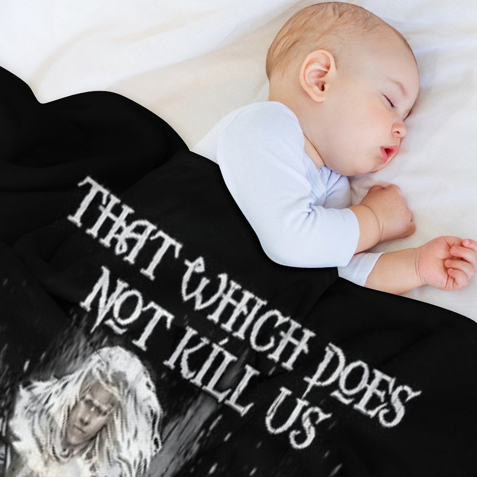 Drizzt Do'Urden And Bruenor Battlehammer Shrink-resistant Throw Blanket