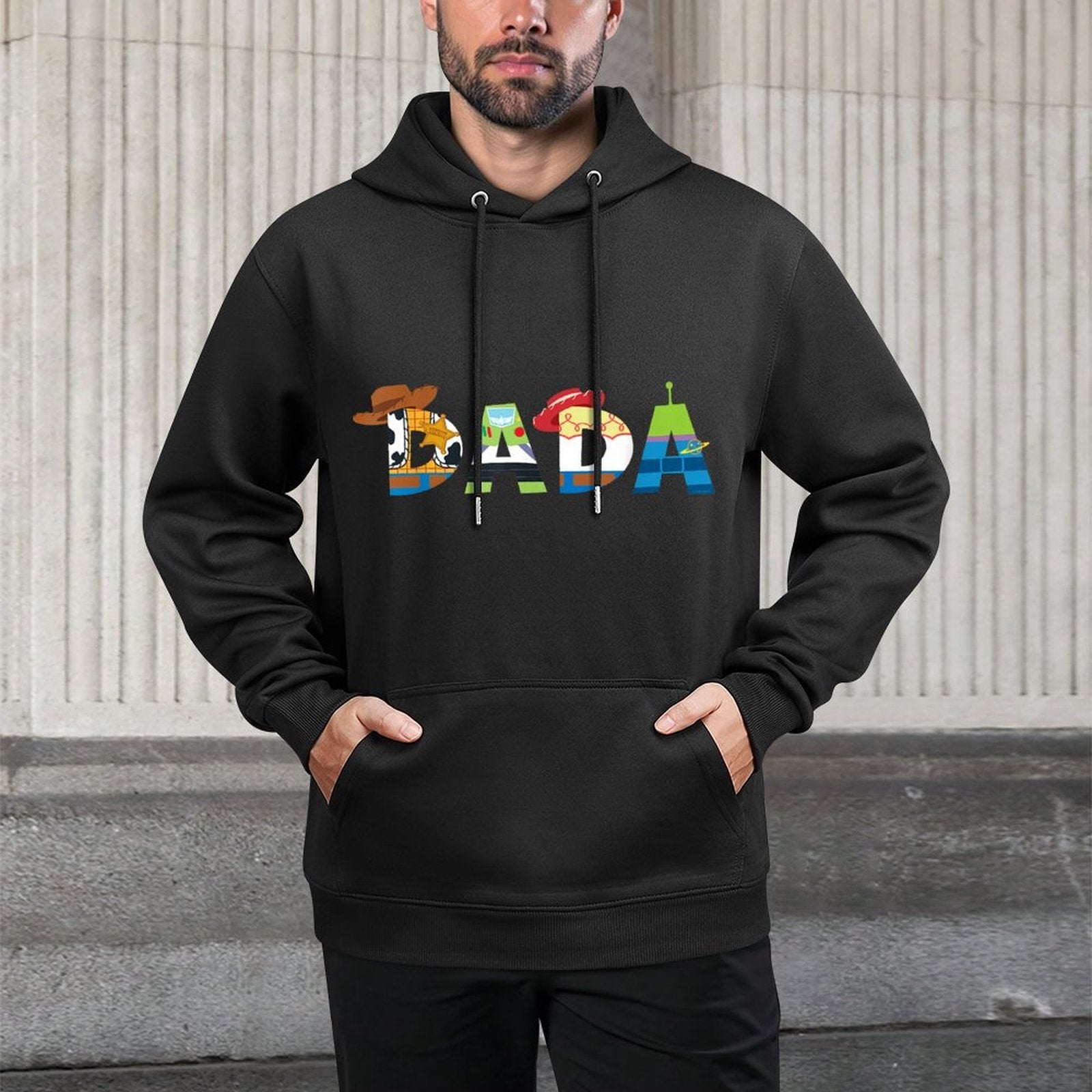 Disney And Pixar’s Toy Story Dada Father’s Day Dad Birthday Cotton-Polyester Blend Hoodie