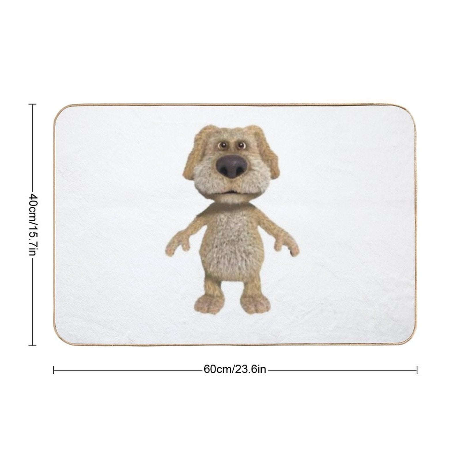 Talking Ben  Easy To Clean Bath Mat