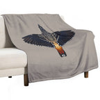 Spotted Pardalote - Australian Bird Premium Throw Blanket
