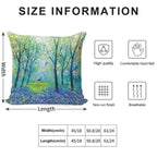 Beyond The Blue Soft Washable Throw Pillow