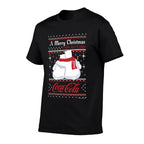 Coca-Cola Polar Bears A Merry Christmas Calls For Coca-Cola Sweatshirt  Trendy Pattern T-Shirt