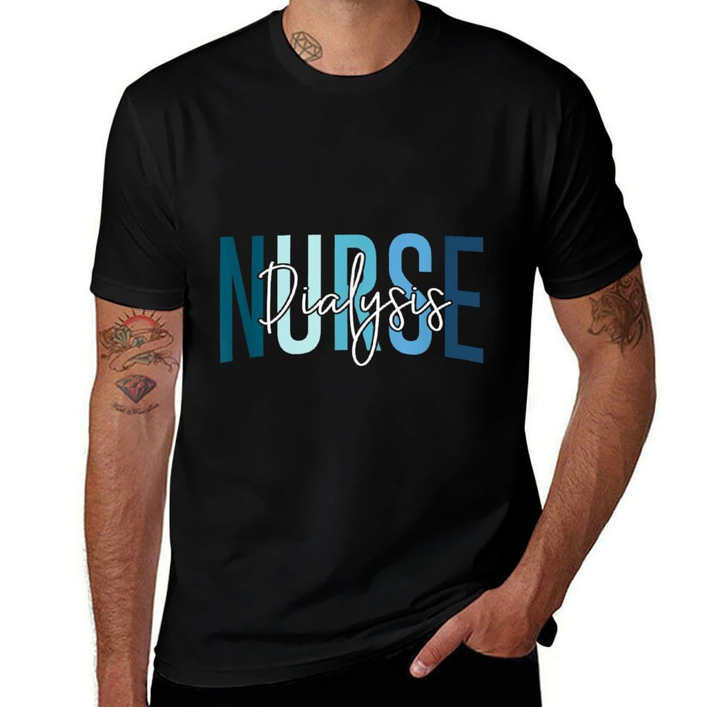 Vintage Dialysis Nurse Appreciation Day Apparel Funny Dialysis Nurse, Unisex-Adults, Black, Small,,, Nursing, Noveltys  Vintage-inspired T-Shirt