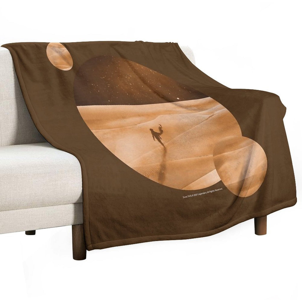 Dune, Arrakis Shrink-resistant Throw Blanket