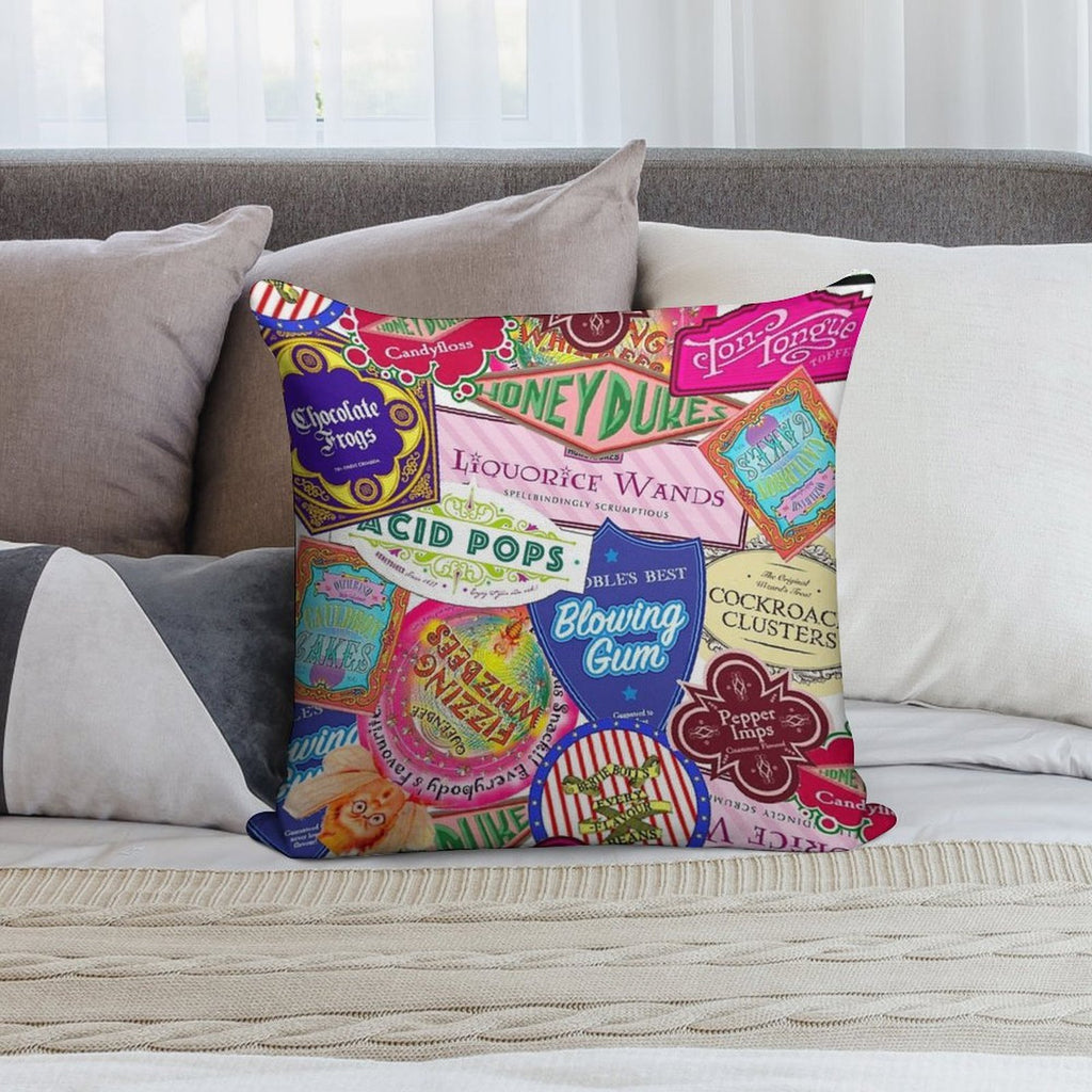 Wizard Candy Soft Gift Ready Throw Pillow