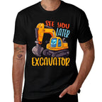 Kids Excavator - See You Later Excavator  Eco-friendly Material T-Shirt