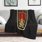Rover Vintage Car British Lightweight Throw Blanket