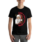 Santa - I Love A Man With A Beard  Graphic-printed T-Shirt
