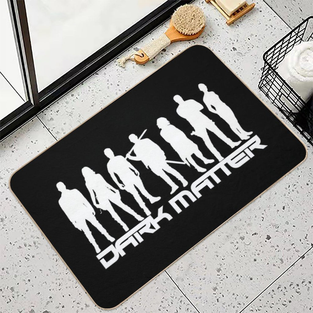 Dark Matter -  Crew Silhouettes (w)  Rapid-Drying Bath Mat
