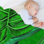 Green Day Quick-dry Throw Blanket