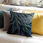 Tui Feathers Soft Durable Construction Throw Pillow
