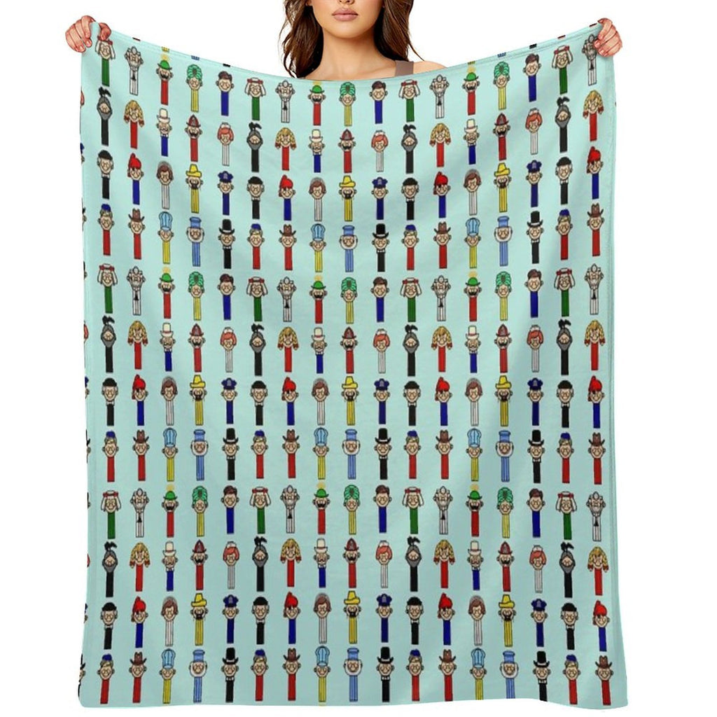 Pal Pattern Anti-pilling Throw Blanket