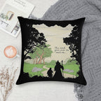 The Road Goes Soft Skin-Friendly Throw Pillow