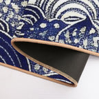 Kauai Indigo Blue #1  Odorless Bath Mat
