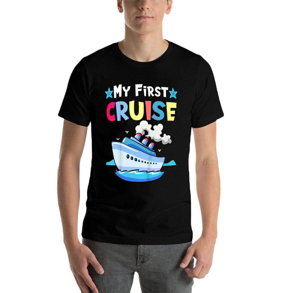 My First Cruise, Girls, Boys, Kids, Funny Vacation Cruise  Odor-resistant T-Shirt