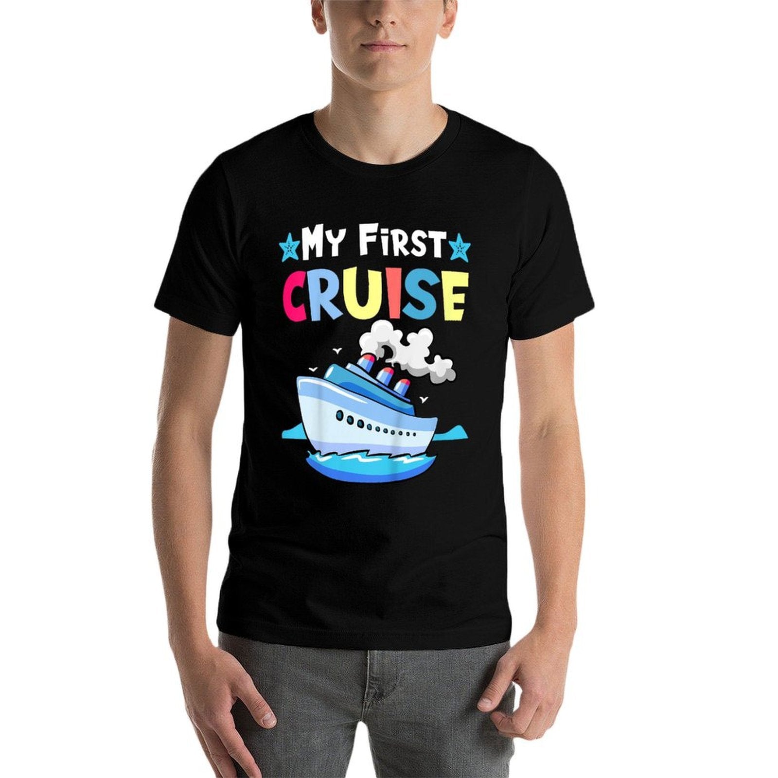 My First Cruise, Girls, Boys, Kids, Funny Vacation Cruise  Odor-resistant T-Shirt