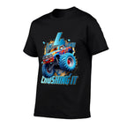 Im Crushing It Monster Truck 4 Year Old Boys 4th Birthday  Stretchy T-Shirt