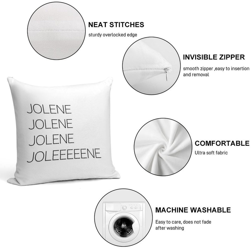 Jolene Soft Skin-Friendly Throw Pillow