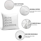 Jolene Soft Skin-Friendly Throw Pillow