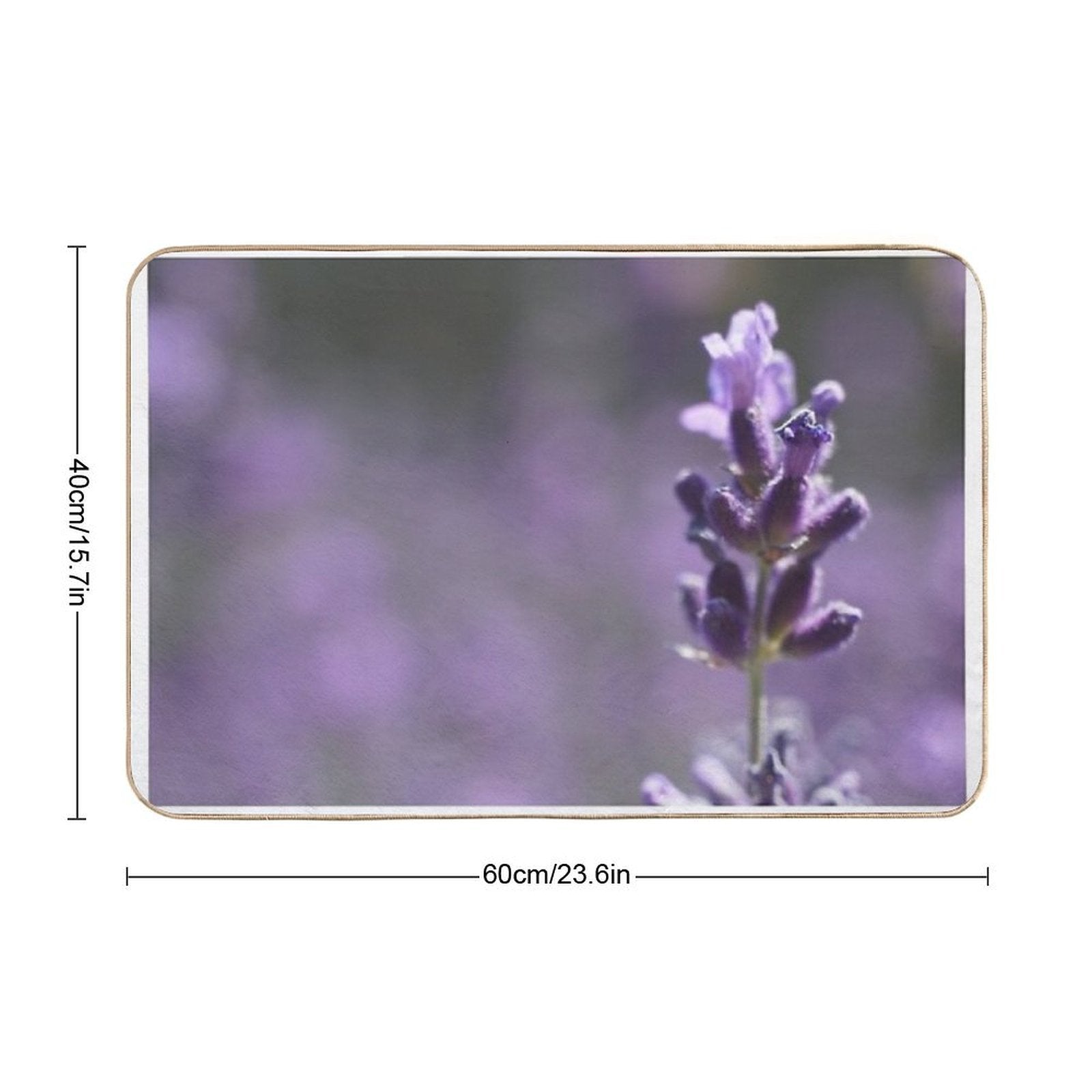 Lavender  Toxin-Free Bath Mat