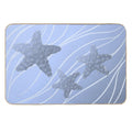 Blue Starfish  Toxin-Free Bath Mat