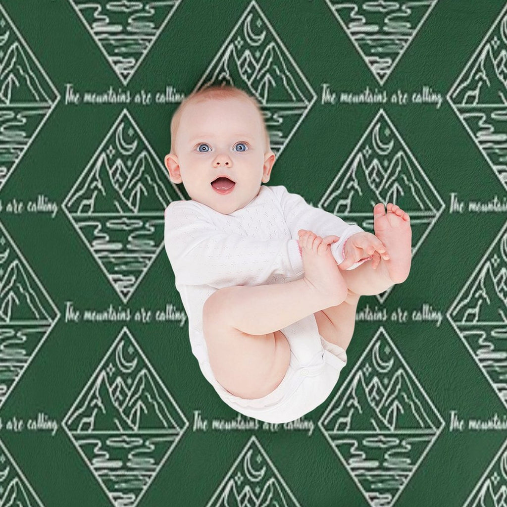 The Mountains Are Calling Shrink-resistant Throw Blanket