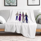 Colin Robinson's Painting - What We Do In The Shadows Gift-ready Throw Blanket