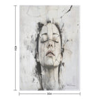 Stillness in Pieces Sustainable Throw Blanket