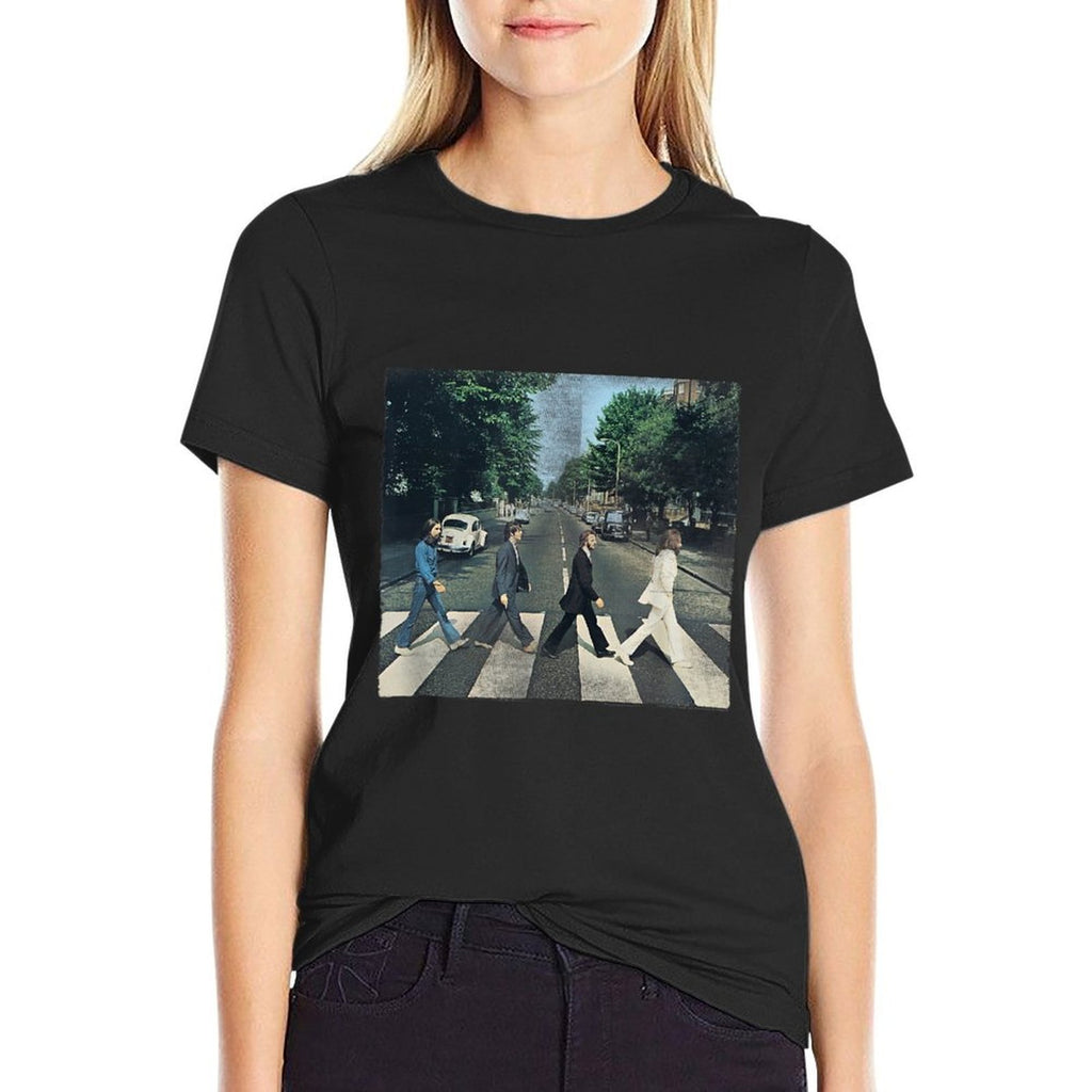 The Beatles - Crossing Abbey Road  Soft T-Shirt